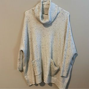 Loft Speckle Tunic Poncho